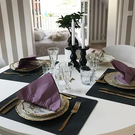 Apartment Penthouselejlighed Med Havneudsigt