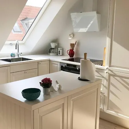 Apartment Penthouselejlighed Med Havneudsigt